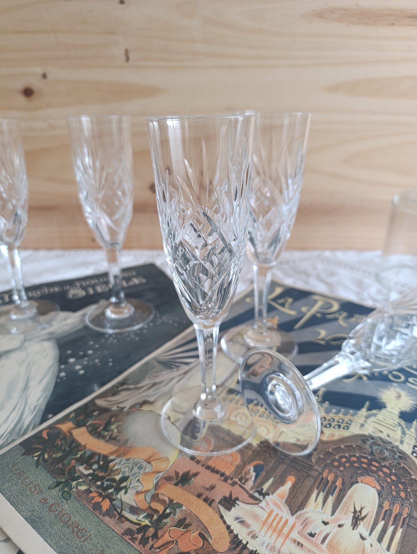 Flûtes cristal Saint Louis