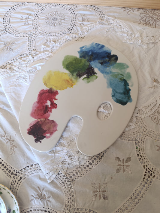 Plateaux palette peintre fish Eddy