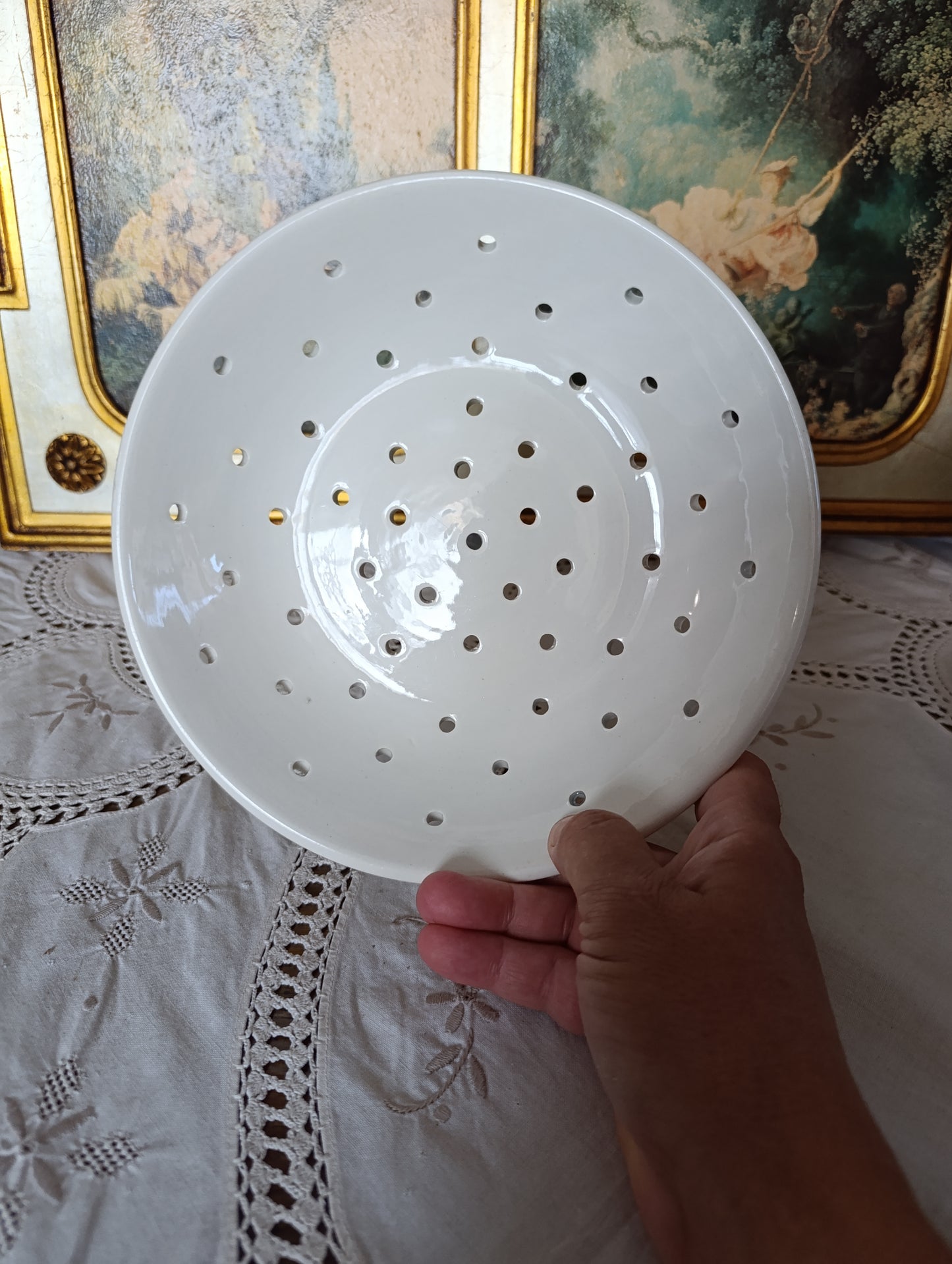 Assiette égouttoir digoin sarreguemines