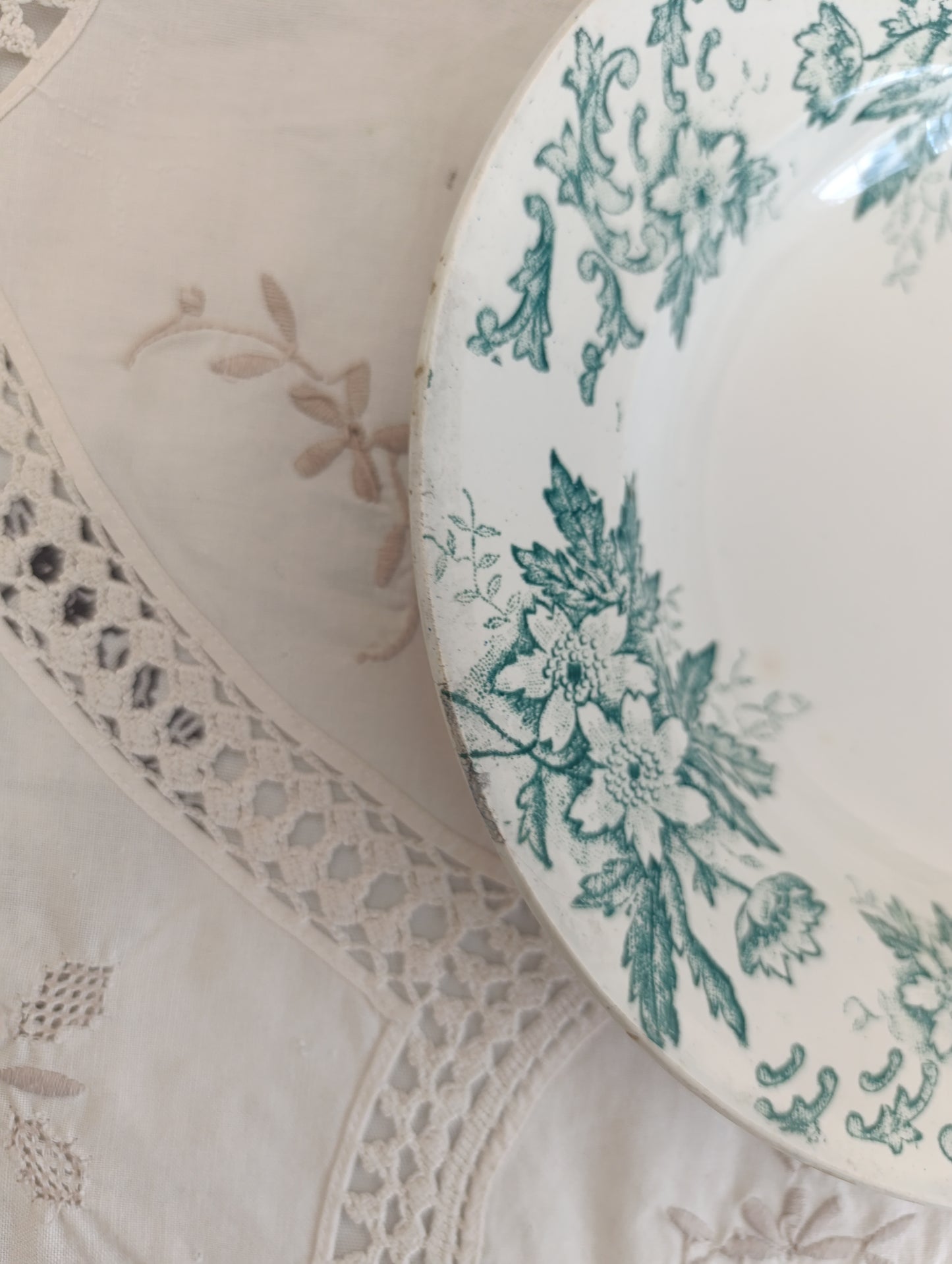 Assiette Anémone Saint Amand