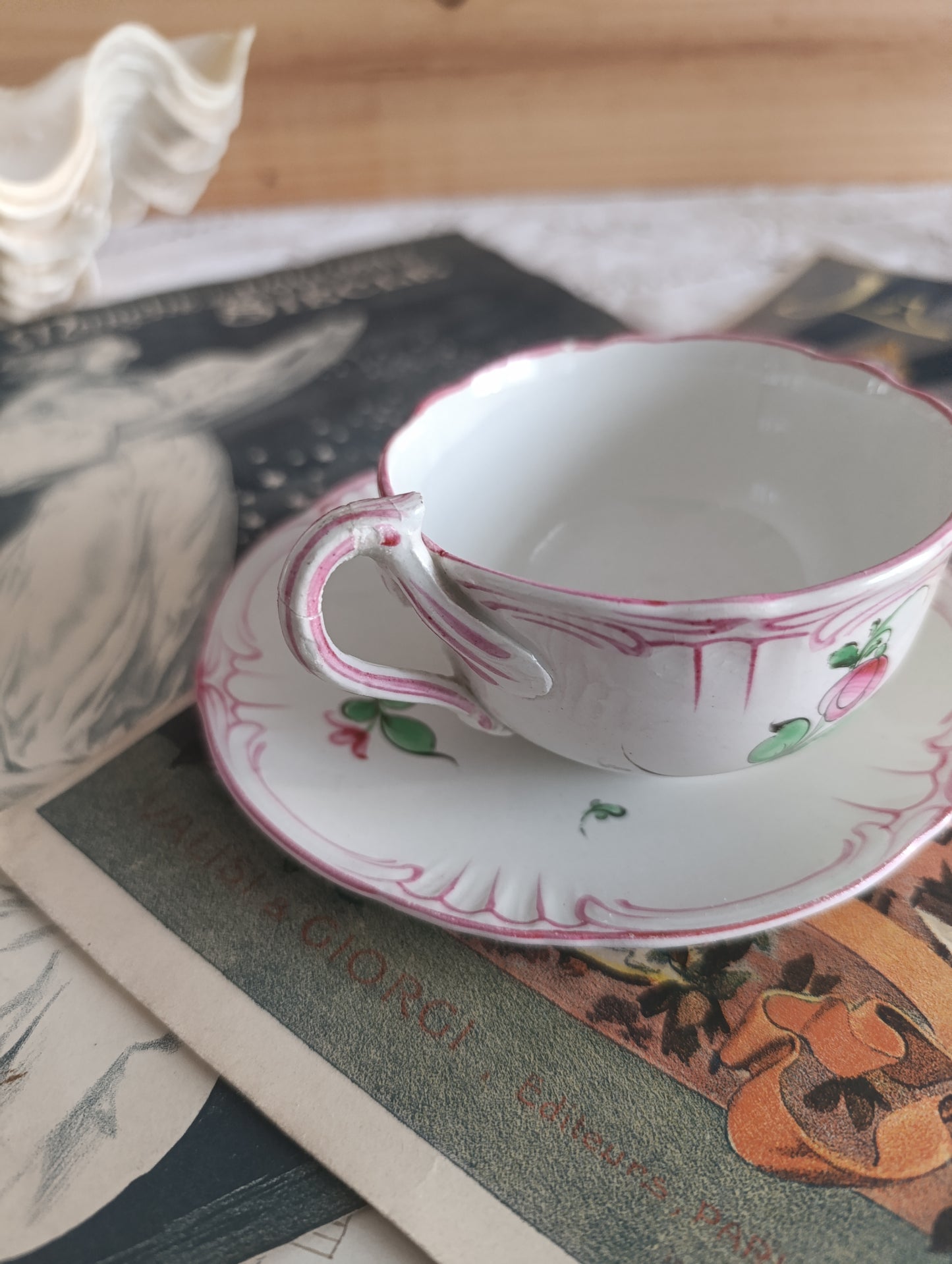 Tasse à café sous tasse KG Luneville