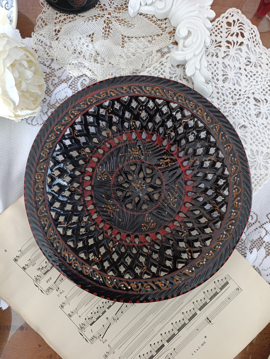 Plat ajouré artisanal tunisien