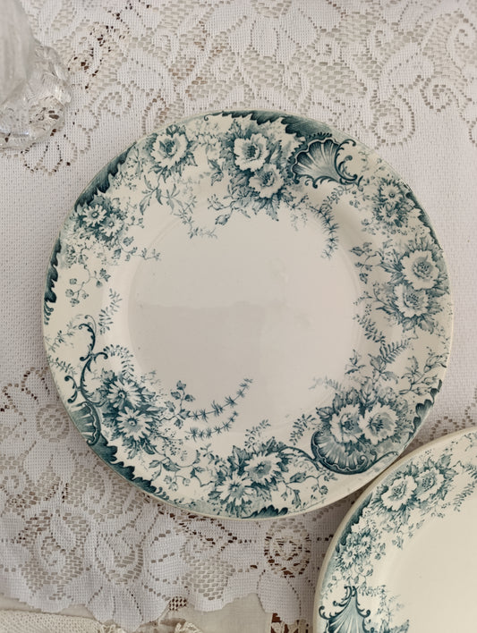 Assiette terre de fer Derby Choisy le Roi