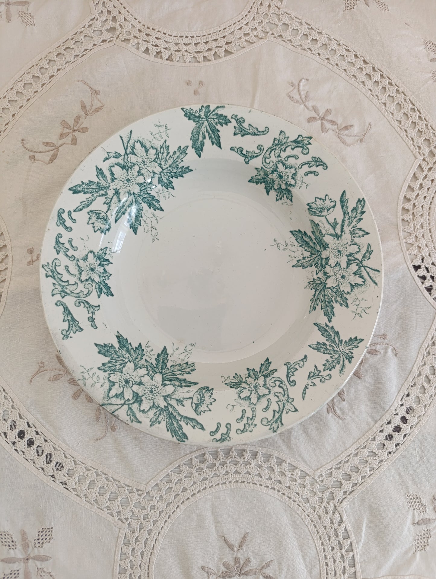 Assiette Anémone Saint Amand