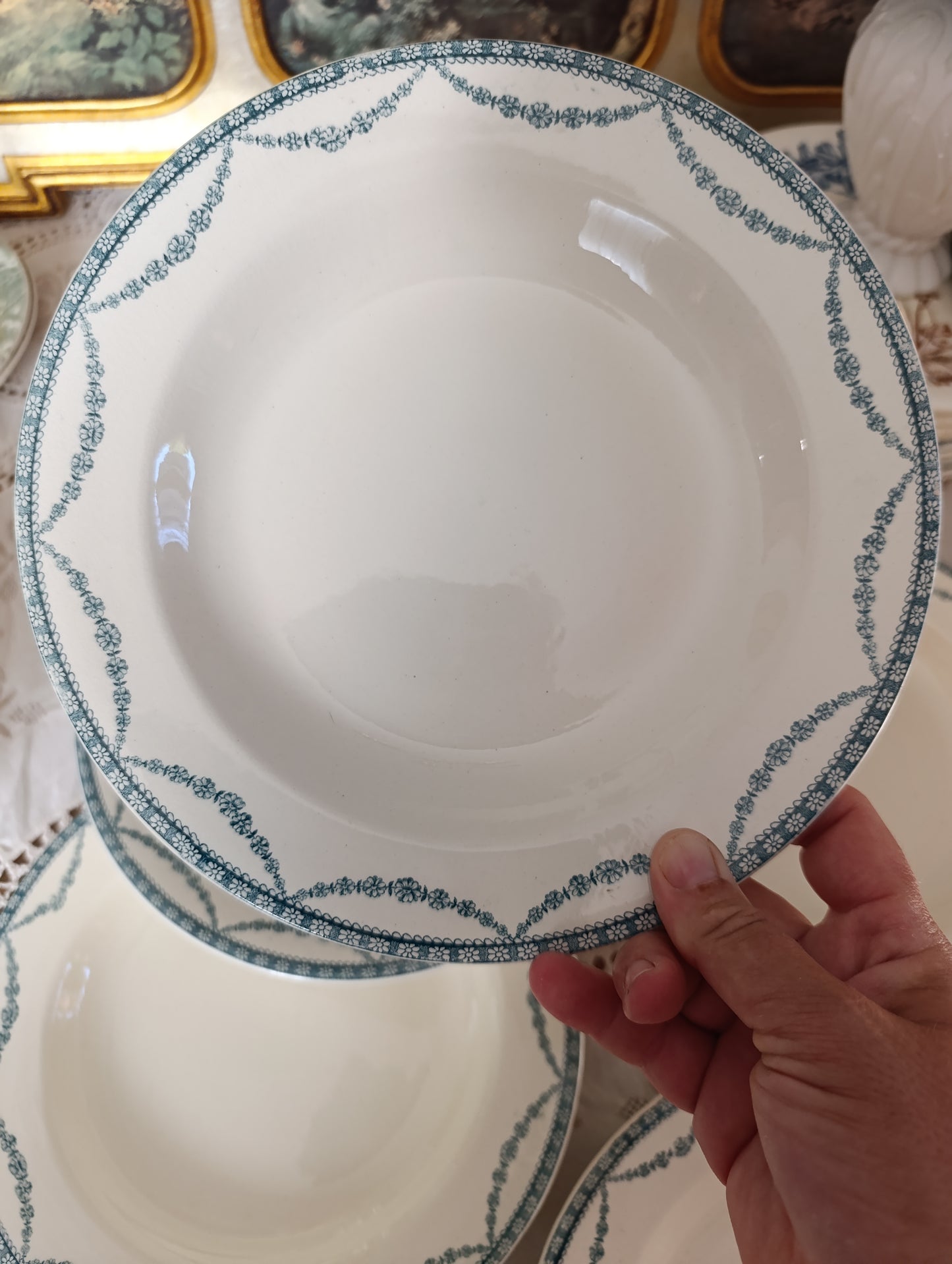 Assiette creuse Vincennes Salins