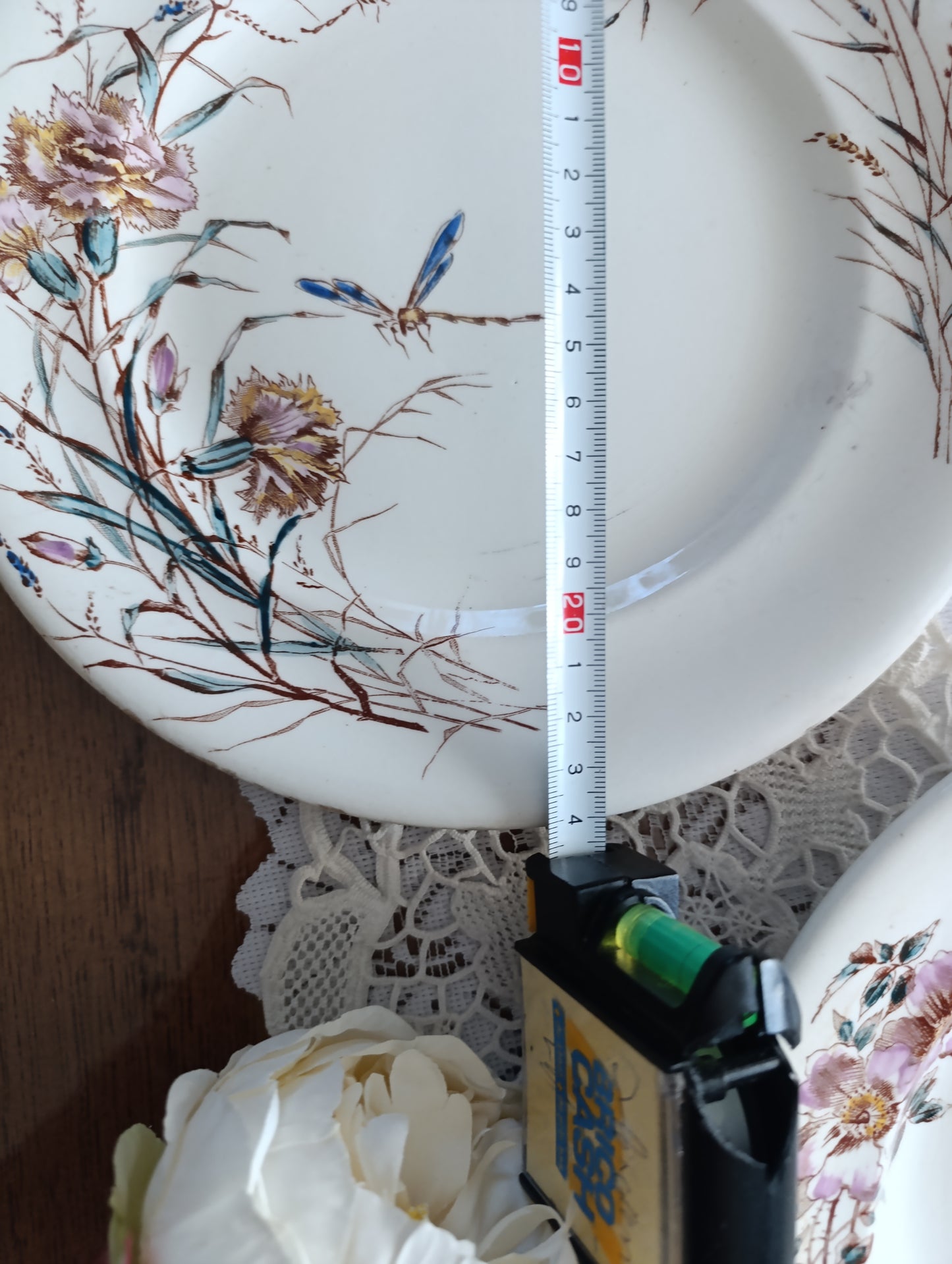 Assiette terre de fer Fleurs des champs SG Clairefontaine