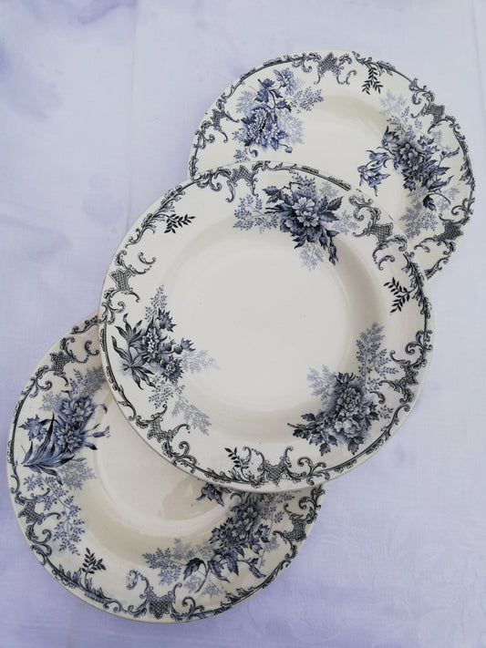 assiette creuse floreal