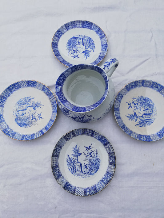 Assiette Luneville Dentelle