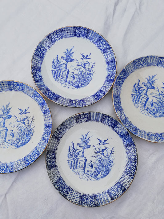 Assiette Luneville Dentelle