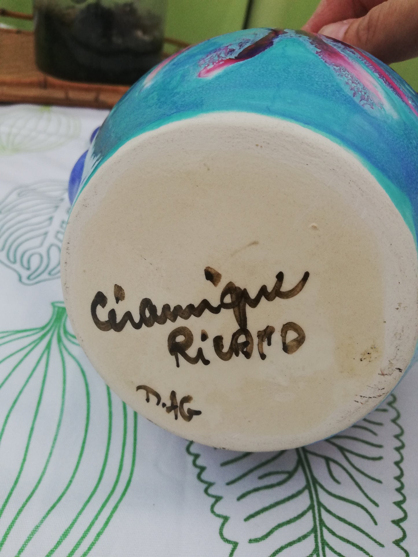 Pichet Ceramique Ricard Signé MAG