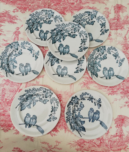 Assiette Terre de Fer Longwy