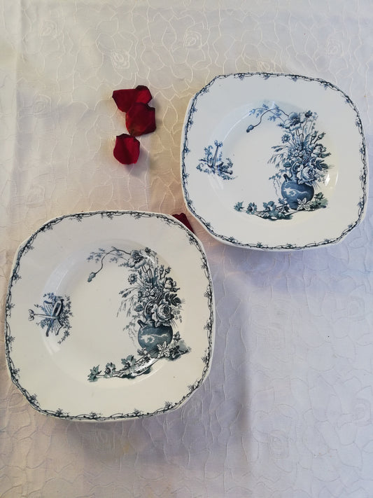 Terre de Fer Tiefer Teller Champetre Luneville