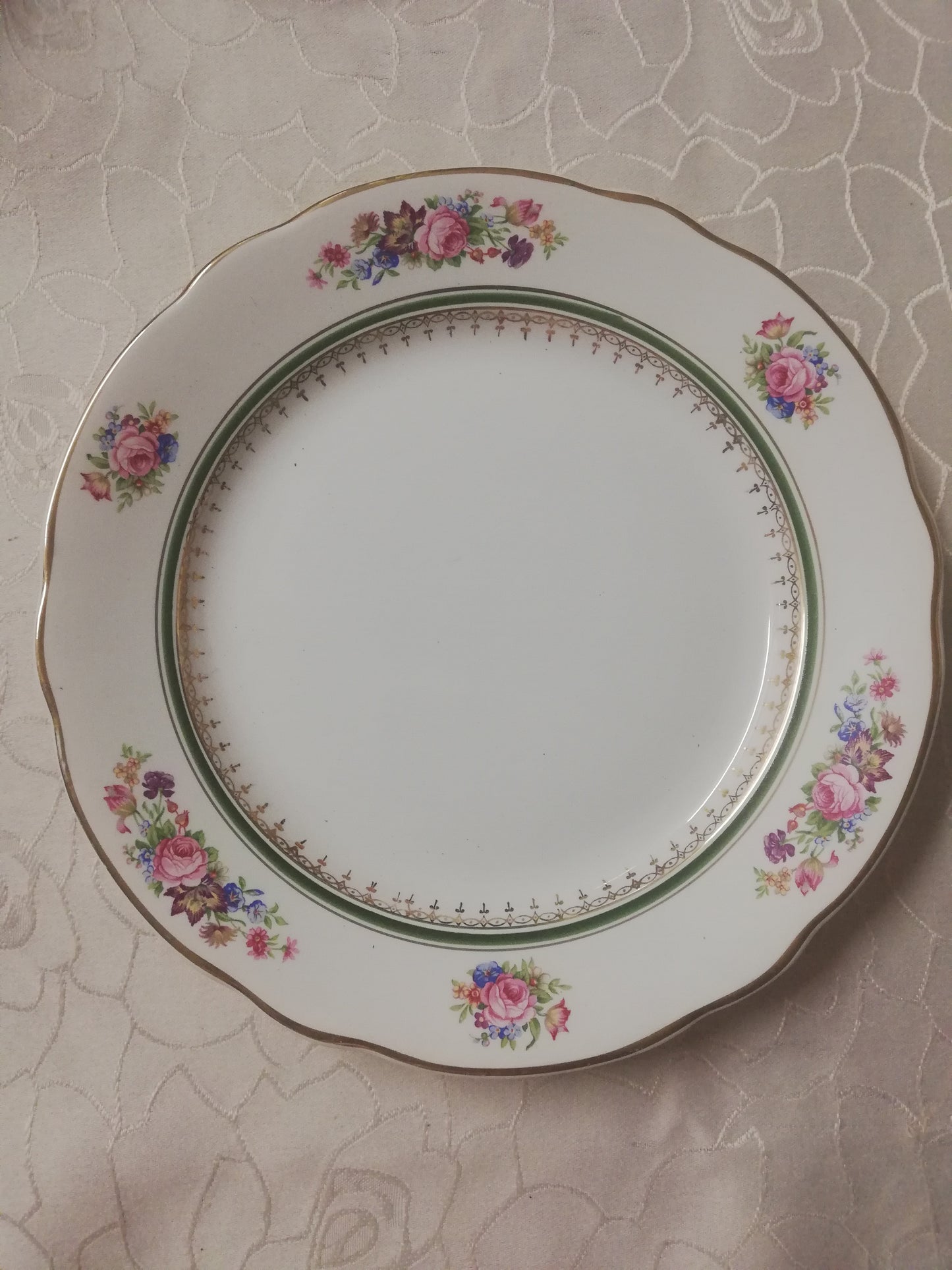 Assiette Trianon de Sarreguemines