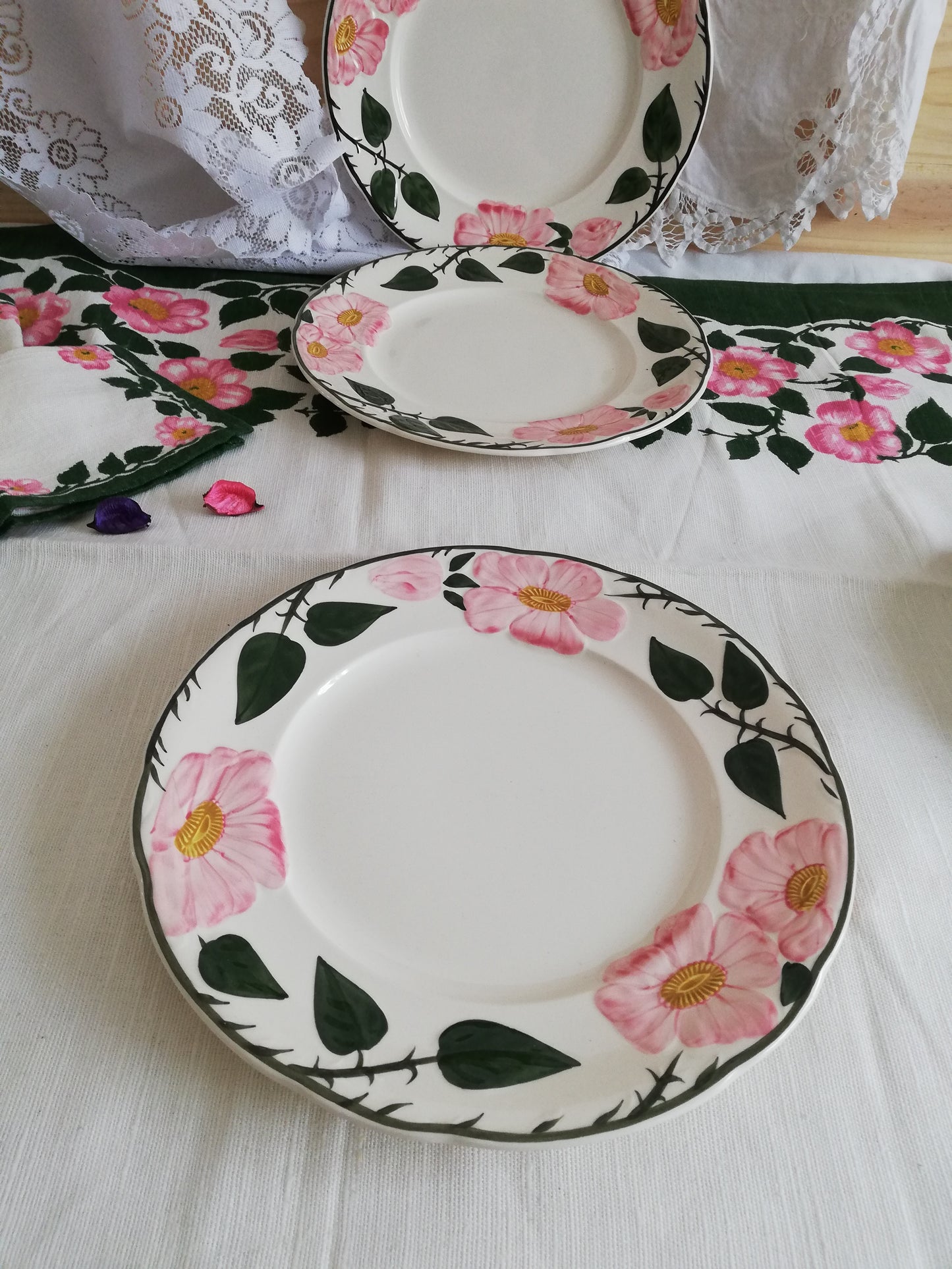 Assiette plate Wild Rose Villeroy et Boch