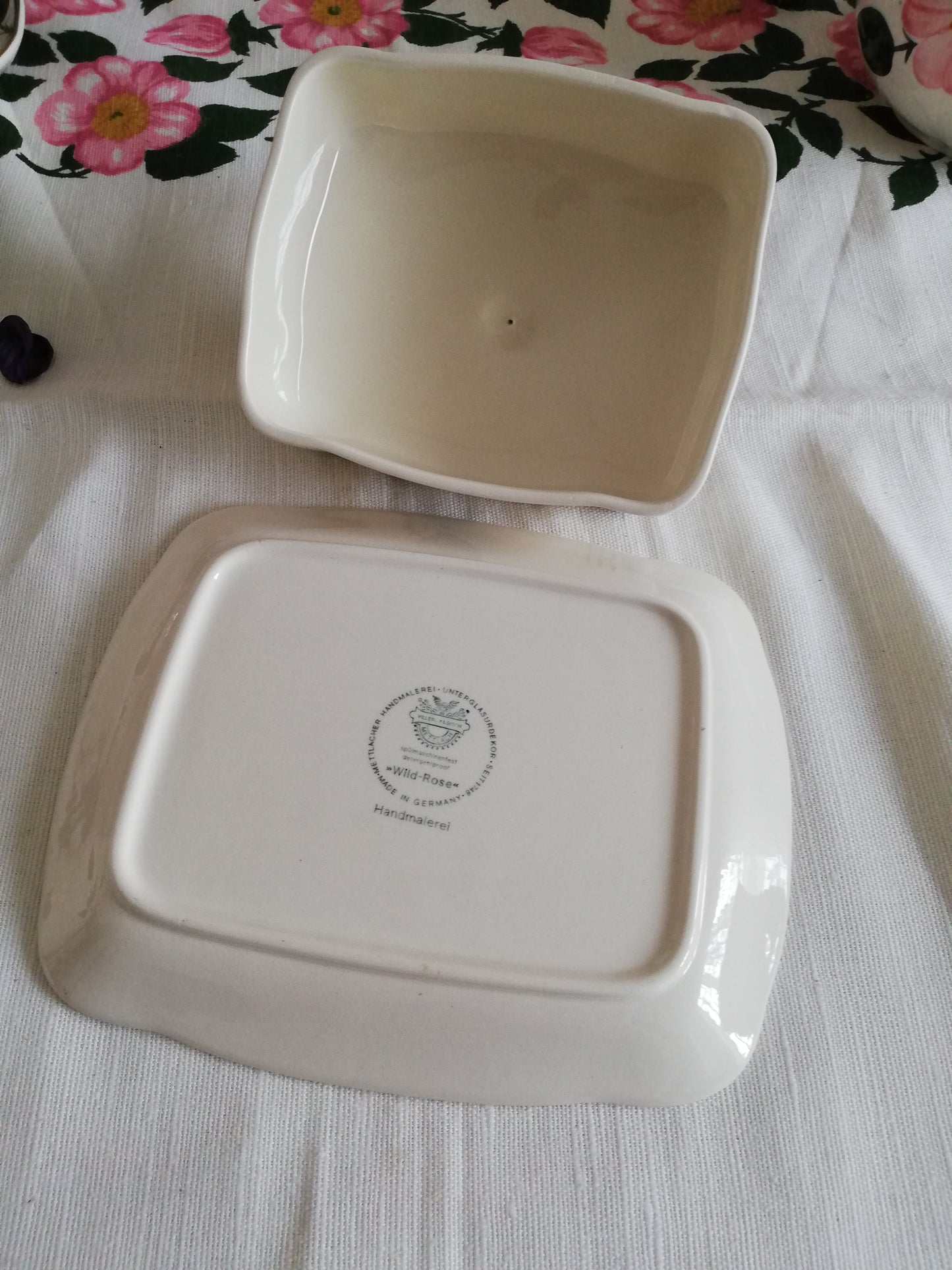 Villeroy und Boch Wild Rose Butterdose